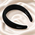 Xelqoriv™ Classic Padded Velvet Headband – Ultra-Soft Non-Slip Chunky Hair Hoop for Women